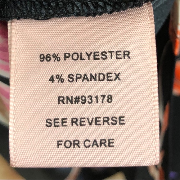 Philosophy • Black Floral Top - Picture 5 of 5